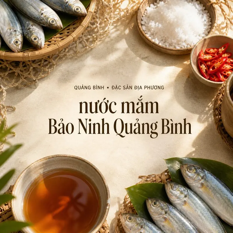 Khám phá nước mắm Bảo Ninh và vị mặn mòi xứ biển
