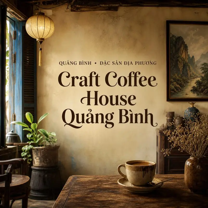 Ghé Craft Coffee House Quảng Bình giữa không gian vintage