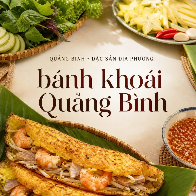 Bánh khoái Quảng Bình và 3 địa chỉ thưởng thức tại Đồng Hới