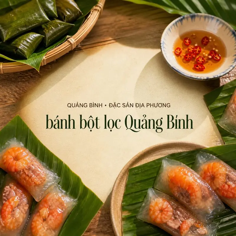 Khám phá bánh bột lọc Quảng Bình và 8 địa chỉ thưởng thức