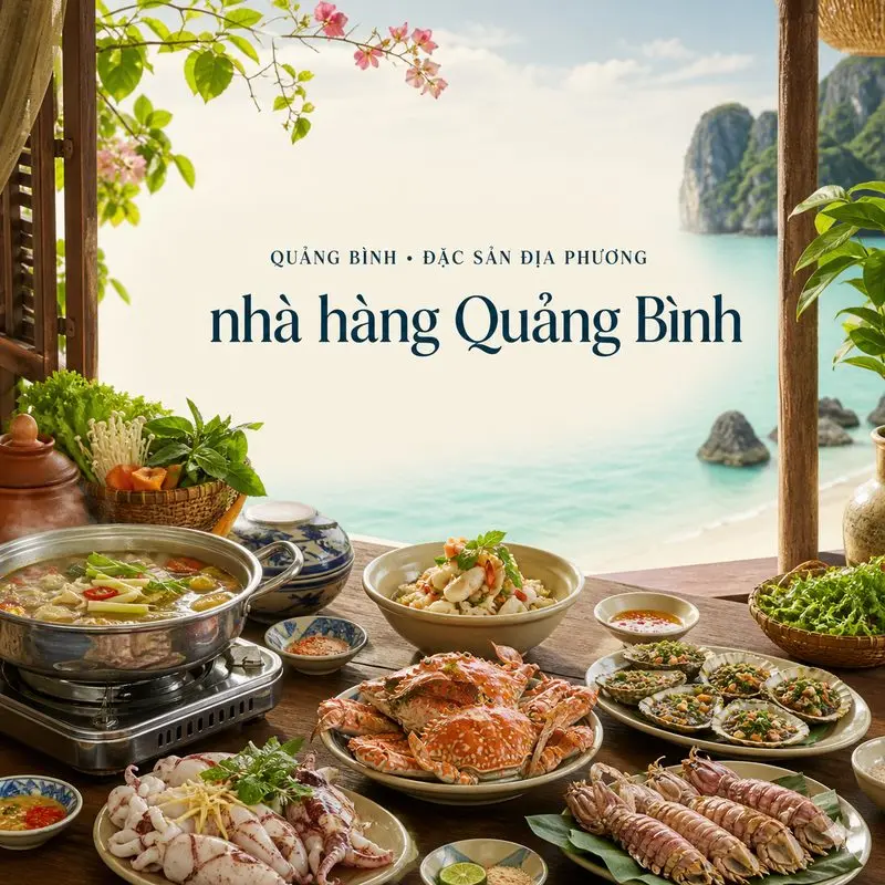 Gợi ý 5 nhà hàng Quảng Bình tại Đồng Hới và Phong Nha