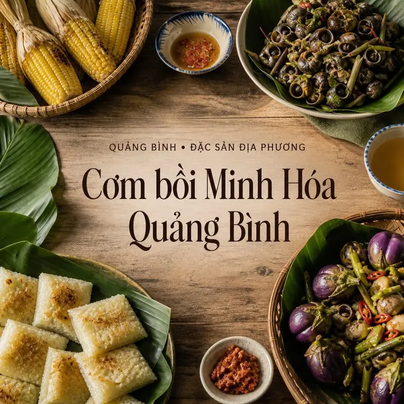Cơm bồi Minh Hóa, món ăn dân dã mang dấu ấn miền núi Quảng Bình