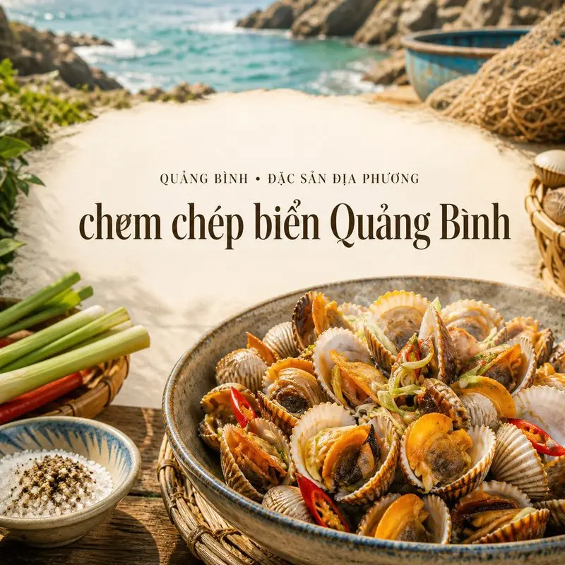 Chem chép Quảng Bình và hương vị biển trong ngày se lạnh