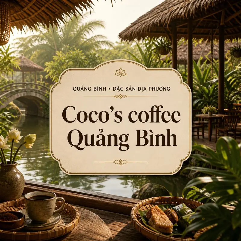 Khám phá không gian xanh và thực đơn tại Coco’s coffee Quảng Bình