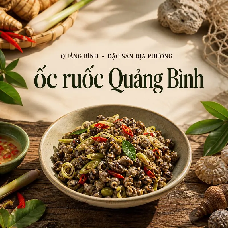 Gợi ý 3 quán ốc ruốc ở Đồng Hới cho chuyến khám phá Quảng Bình