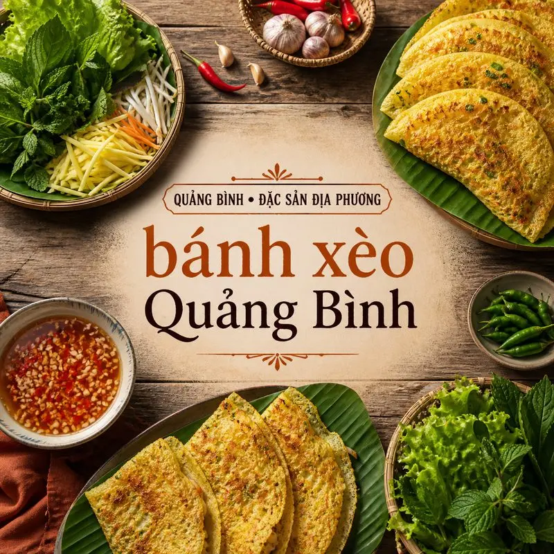 Khám phá bánh xèo Quảng Bình và 5 địa chỉ thưởng thức