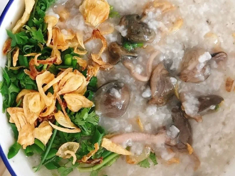Cháo ngán Quảng Ninh