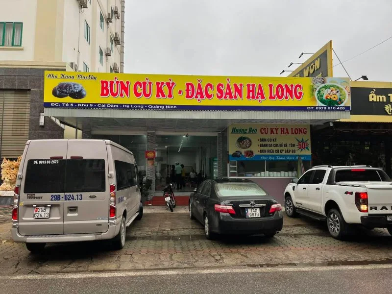 Bún cù kỳ Hường Béo
