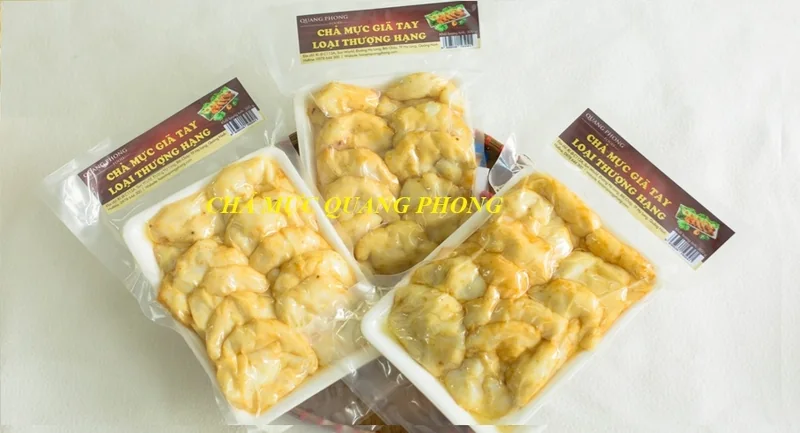 Chả mực giã tay Quang Phong