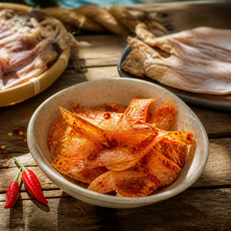 Mực ngào ớt
