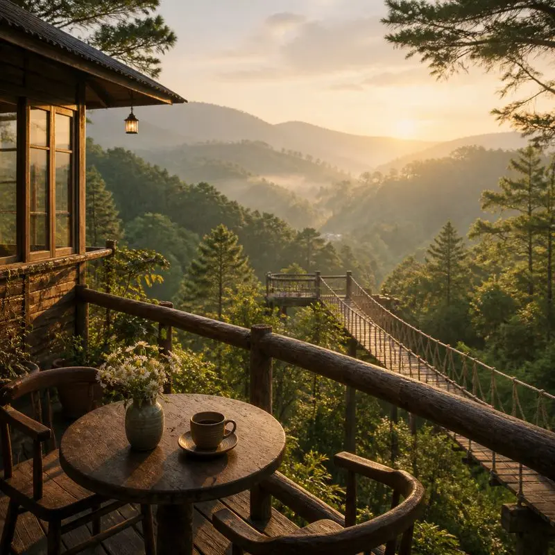 Tổ Chim Homestay Coffee Đà Lạt: góc vintage giữa đồi thông