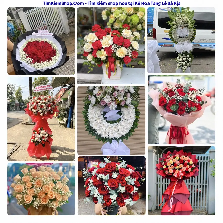 Shop Hoa Thương Flower - Đặt Hoa Đám Tang Bà Rịa