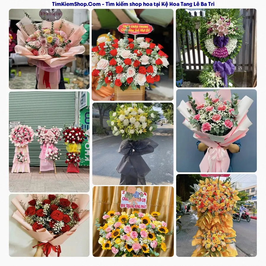 Shop Hoa Thương Flower - Đặt Hoa Đám Tang Ba Tri