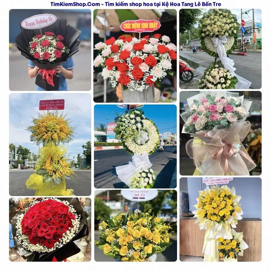 Shop Hoa Thương Flower - Đặt Hoa Đám Tang Bến Tre