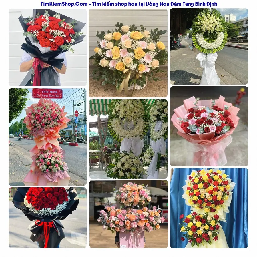 Shop Hoa Thương Flower - Đặt Hoa Đám Tang Bình Định
