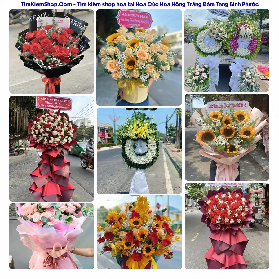 Shop Hoa Thương Flower - Đặt Hoa Đám Tang Bình Phước