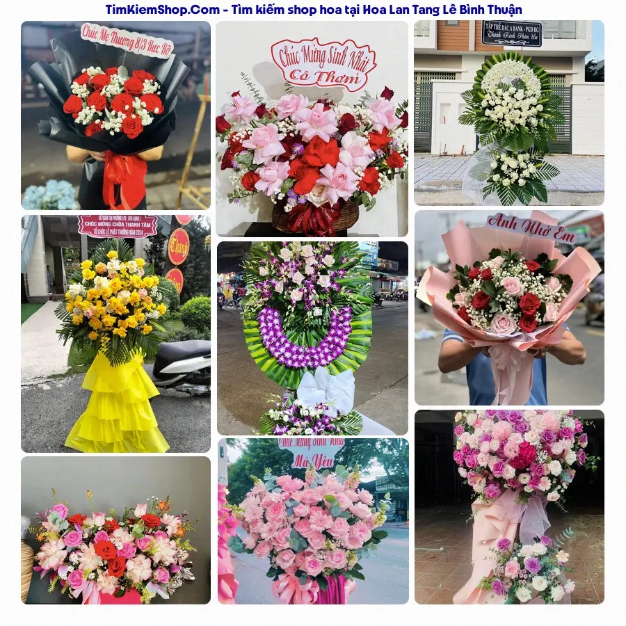 Shop Hoa Thương Flower - Đặt Hoa Đám Tang Bình Thuận