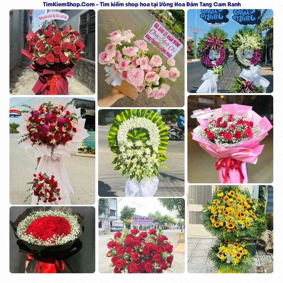 Shop Hoa Thương Flower - Đặt Hoa Đám Tang Cam Ranh