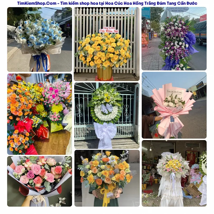 Shop Hoa Thương Flower - Đặt Hoa Đám Tang Cần Đước