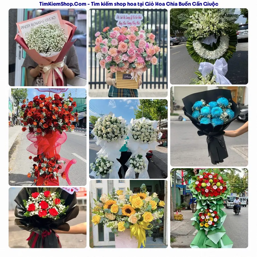 Shop Hoa Thương Flower - Đặt Hoa Đám Tang Cần Giuộc