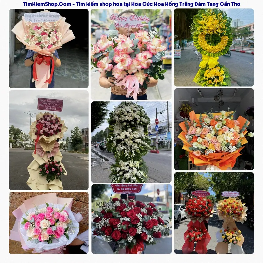 Shop Hoa Thương Flower - Đặt Hoa Đám Tang Cần Thơ