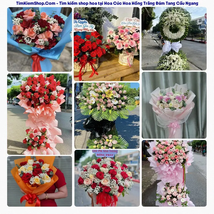Shop Hoa Thương Flower - Đặt Hoa Đám Tang Cầu Ngang