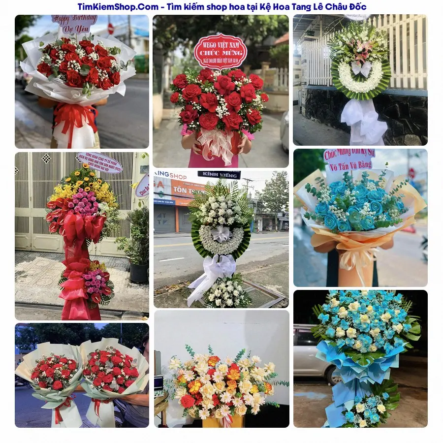 Shop Hoa Thương Flower - Đặt Hoa Đám Tang Châu Đốc