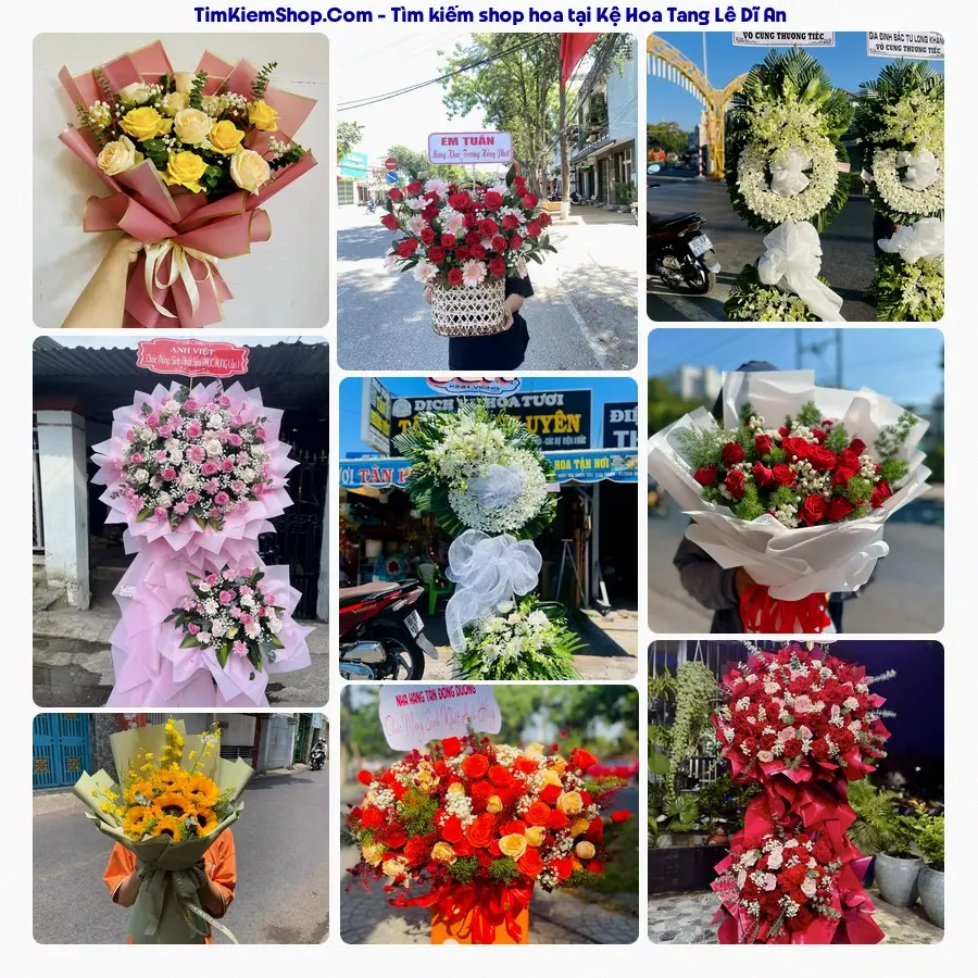 Shop Hoa Thương Flower - Đặt Hoa Đám Tang Dĩ An