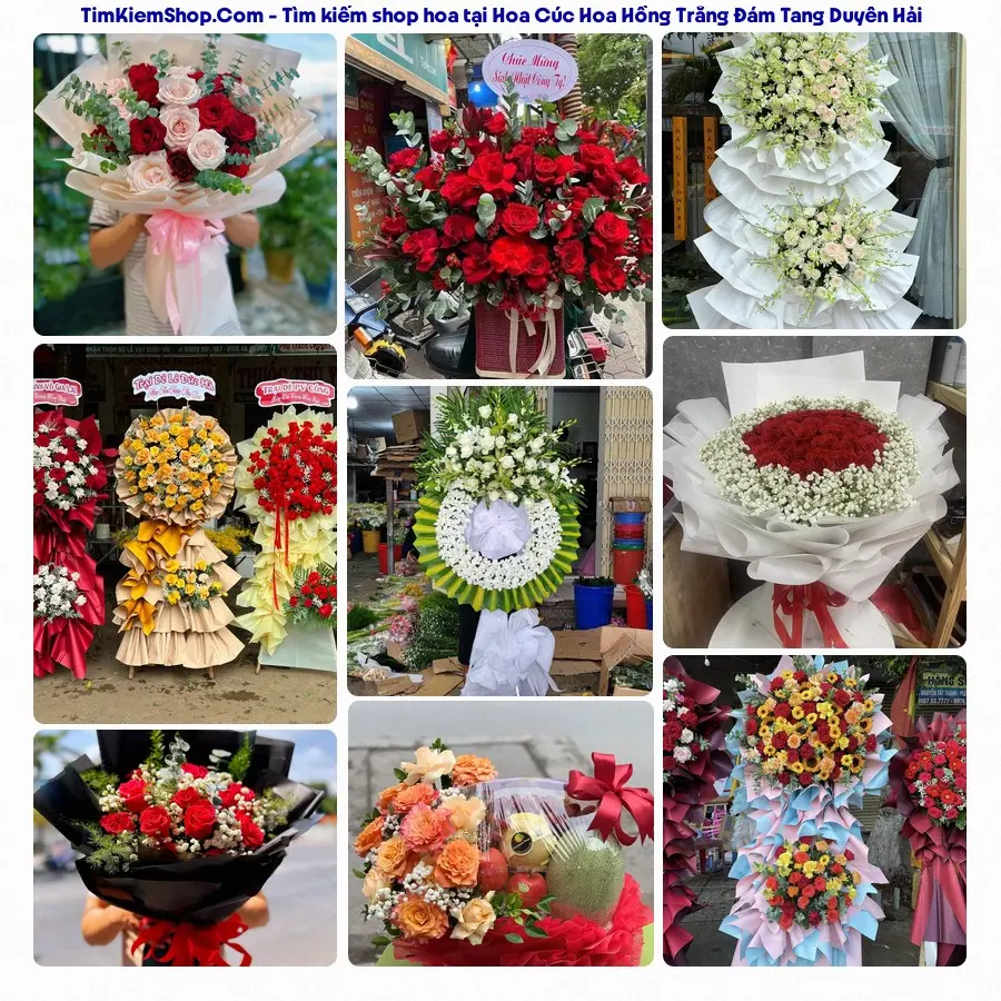 Shop Hoa Thương Flower - Đặt Hoa Đám Tang Duyên Hải