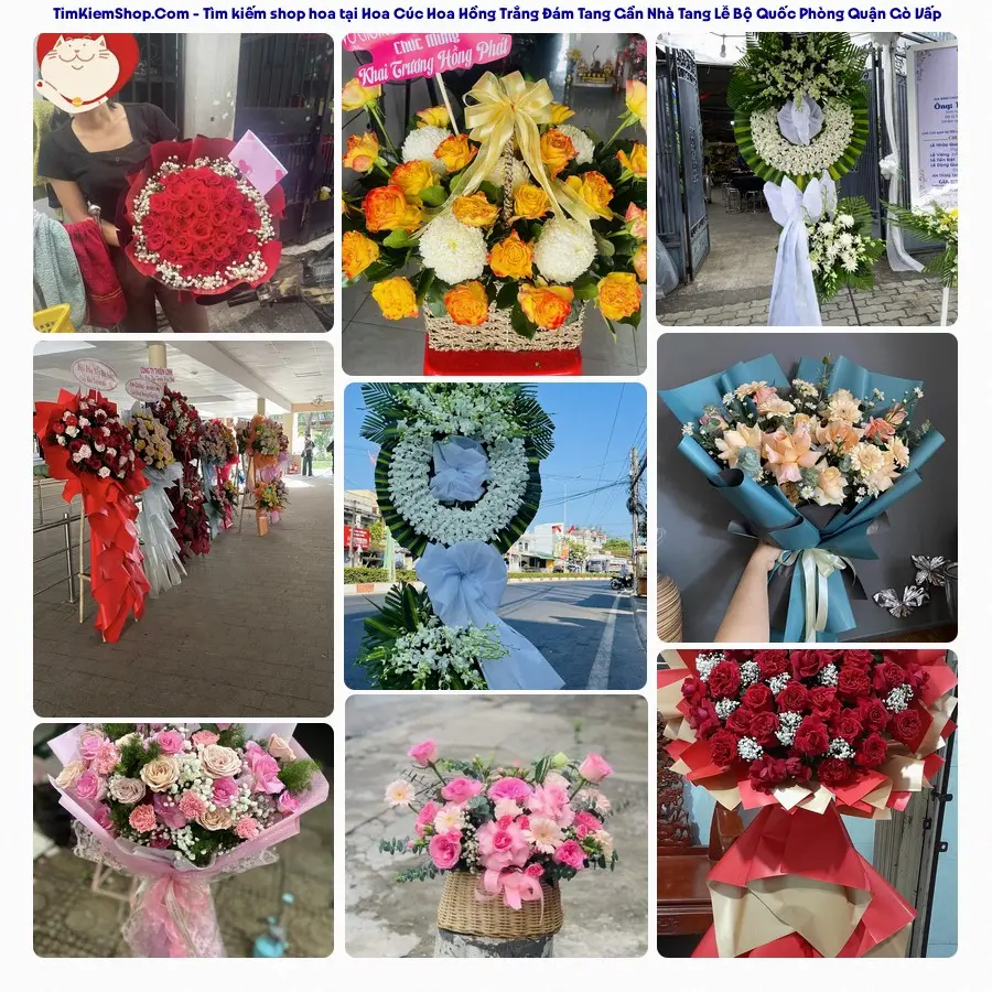 Shop Hoa Thương Flower - Đặt Hoa Đám Tang Gần Nhà Tang Lễ Bộ Quốc Phòng Quận Gò Vấp