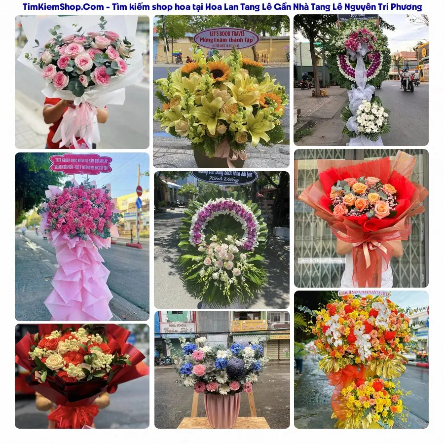 Shop Hoa Thương Flower - Đặt Hoa Đám Tang Gần Nhà Tang Lễ Nguyễn Tri Phương