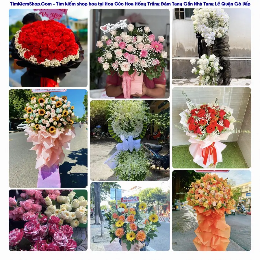 Shop Hoa Thương Flower - Đặt Hoa Đám Tang Gần Nhà Tang Lễ Quận Gò Vấp