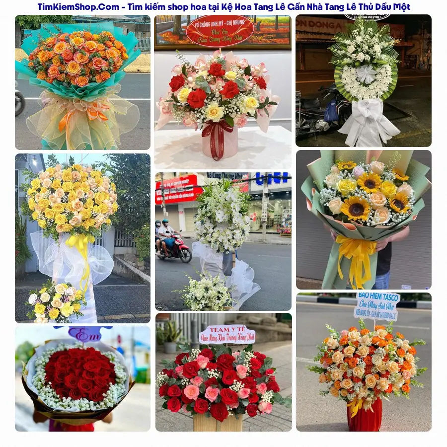 Shop Hoa Thương Flower - Đặt Hoa Đám Tang Gần Nhà Tang Lễ Thủ Dầu Một