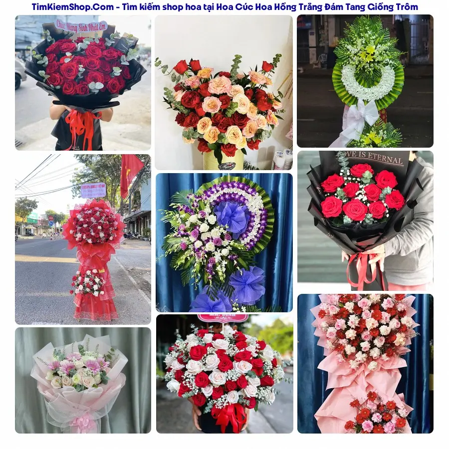 Shop Hoa Thương Flower - Đặt Hoa Đám Tang Giồng Trôm