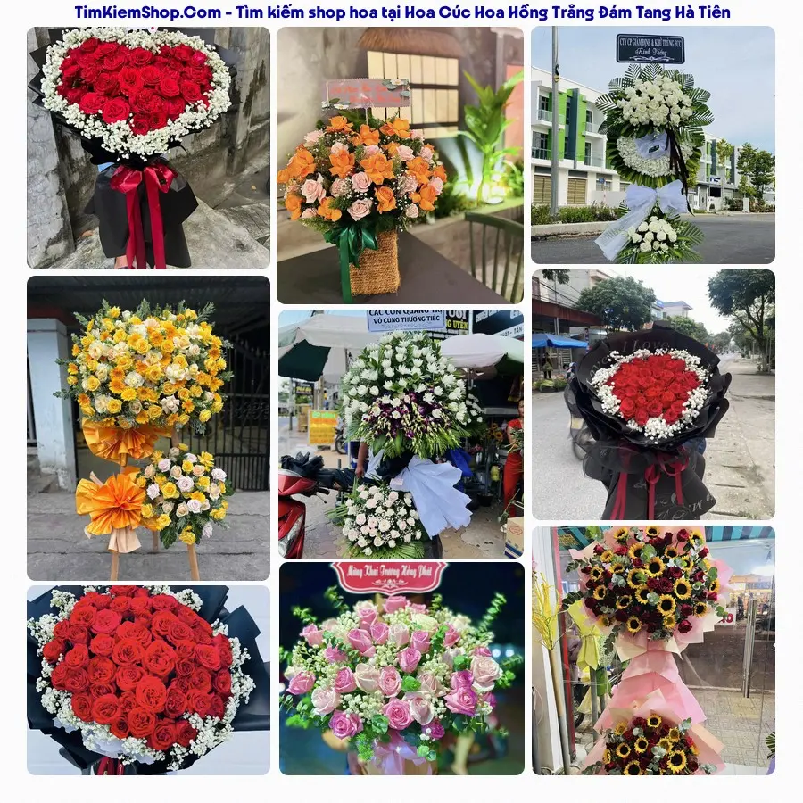 Shop Hoa Thương Flower - Đặt Hoa Đám Tang Hà Tiên