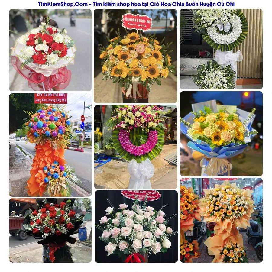 Shop Hoa Thương Flower - Đặt Hoa Đám Tang Huyện Củ Chi