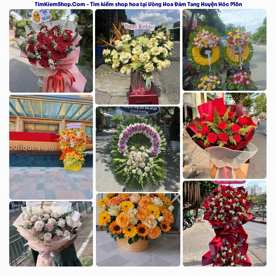 Shop Hoa Thương Flower - Đặt Hoa Đám Tang Huyện Hóc Môn
