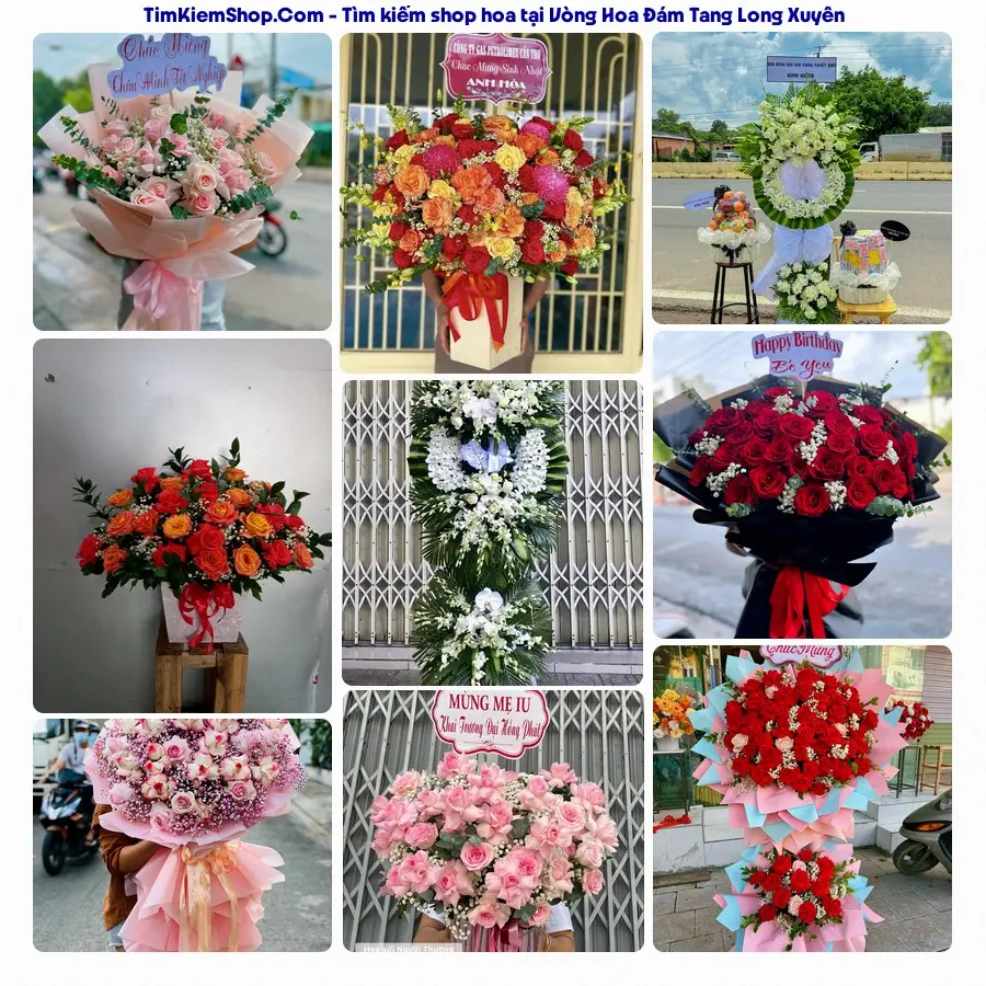 Shop Hoa Thương Flower - Đặt Hoa Đám Tang Long Xuyên
