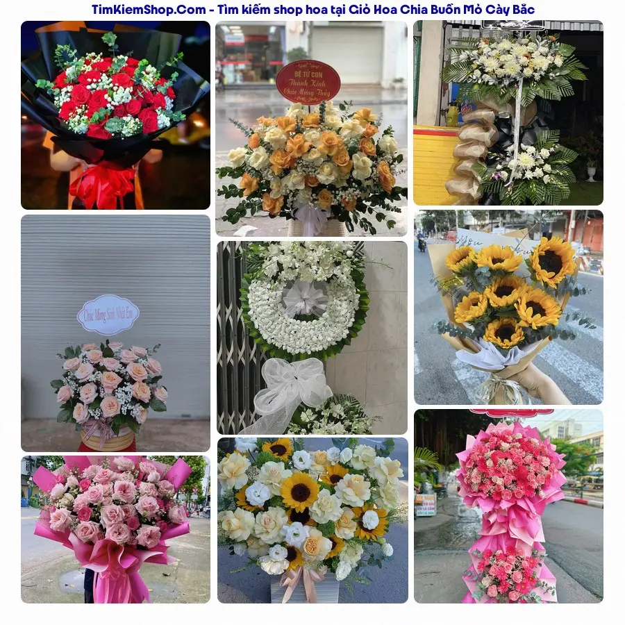 Shop Hoa Thương Flower - Đặt Hoa Đám Tang Mỏ Cày Bắc