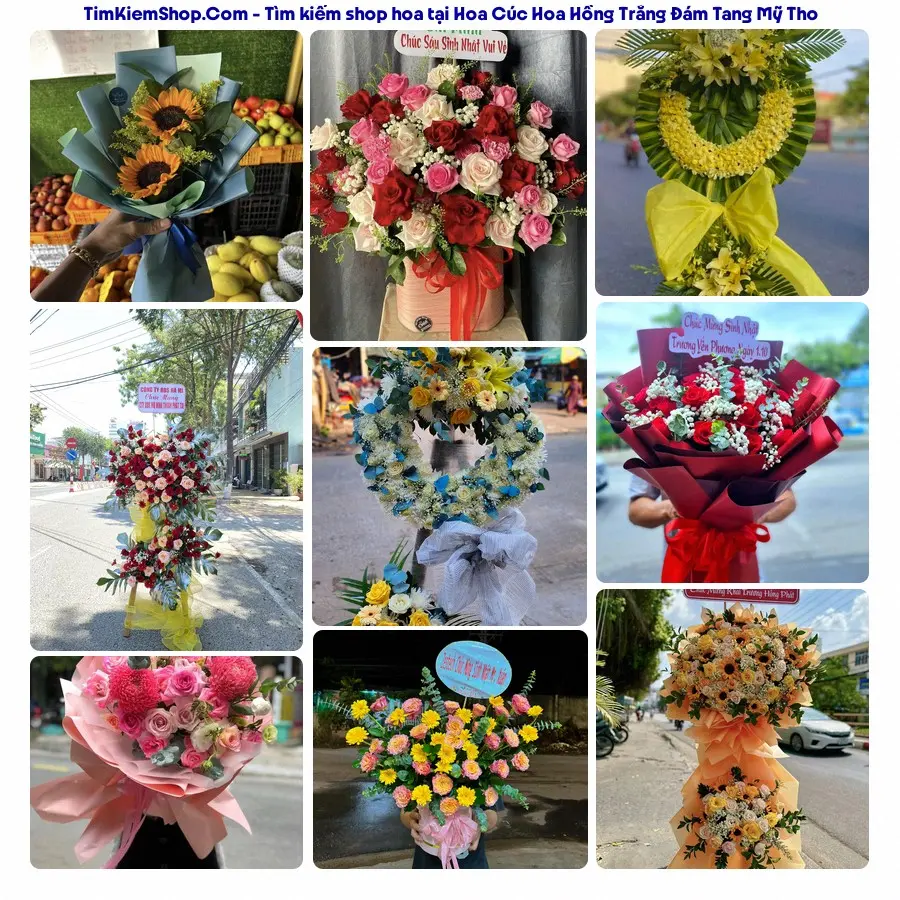 Shop Hoa Thương Flower - Đặt Hoa Đám Tang Mỹ Tho