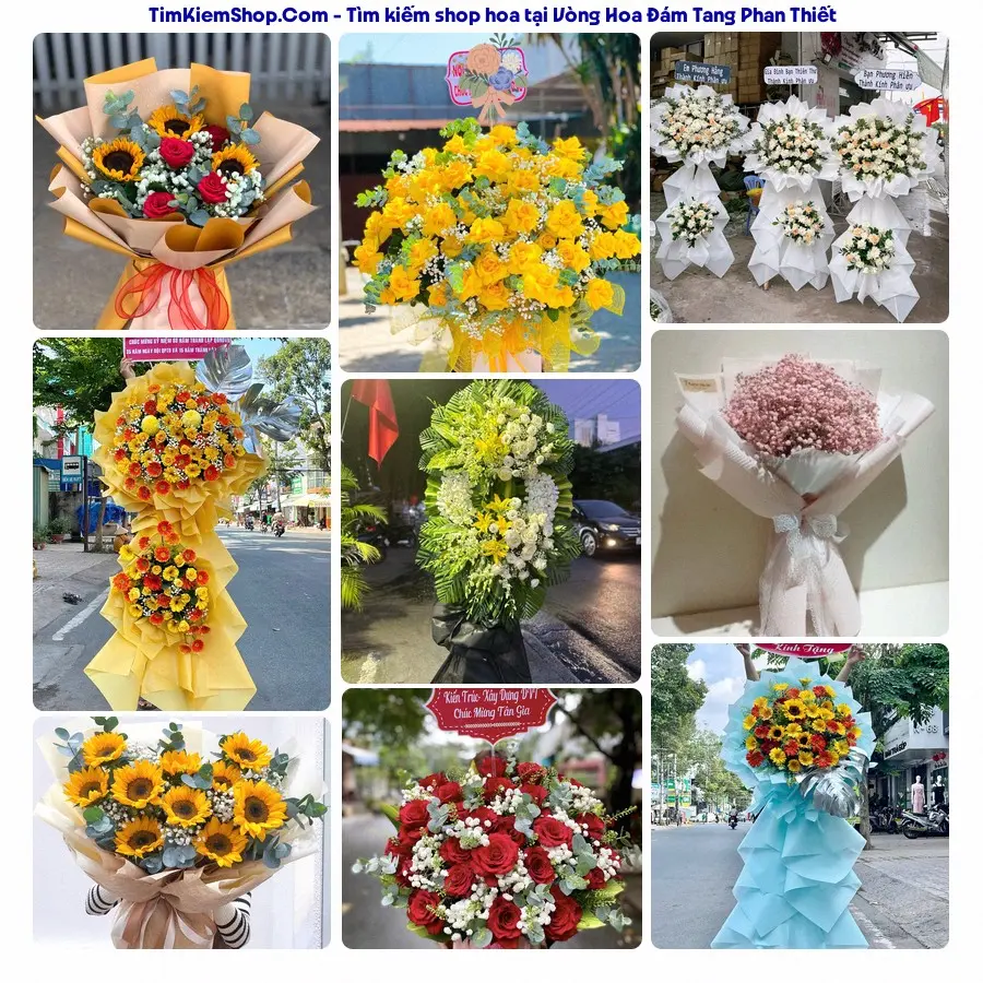 Shop Hoa Thương Flower - Đặt Hoa Đám Tang Phan Thiết
