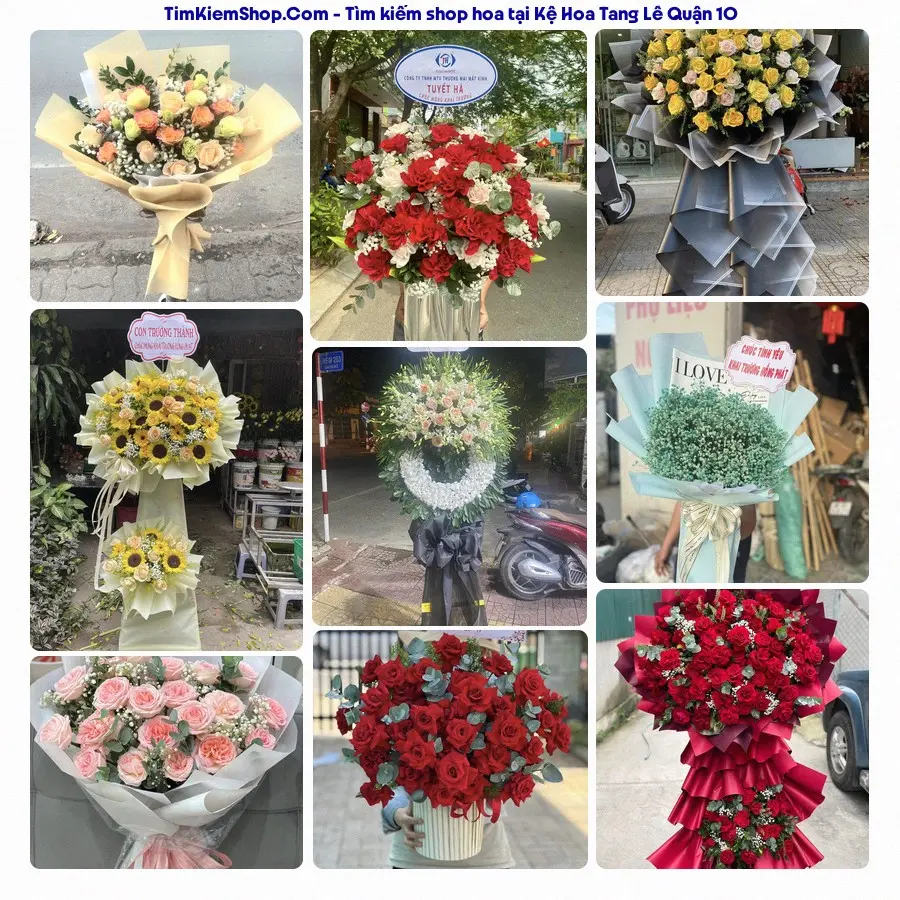 Shop Hoa Thương Flower - Đặt Hoa Đám Tang Quận 10