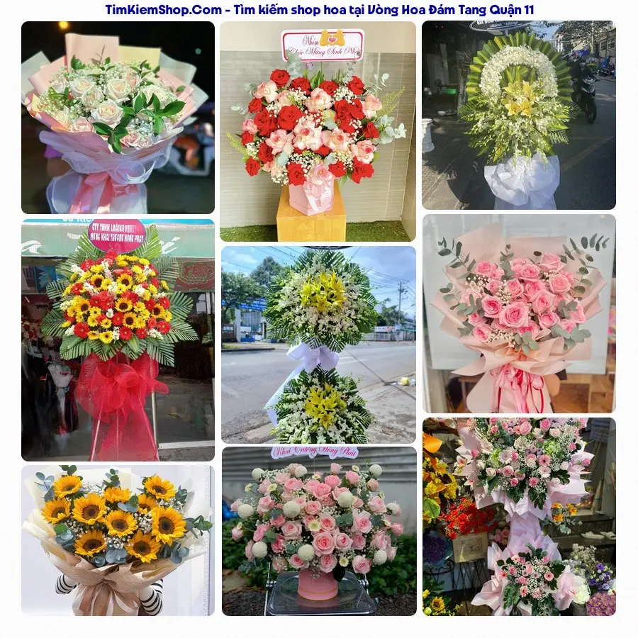 Shop Hoa Thương Flower - Đặt Hoa Đám Tang Quận 11