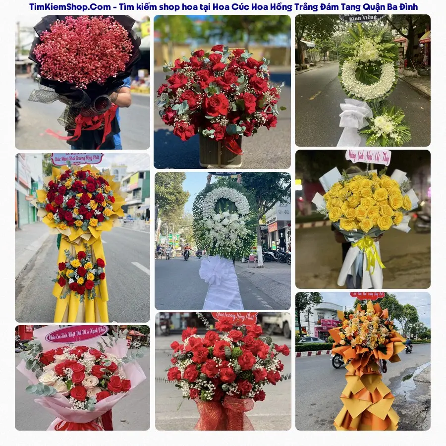 Shop Hoa Thương Flower - Đặt Hoa Đám Tang Quận Ba Đình