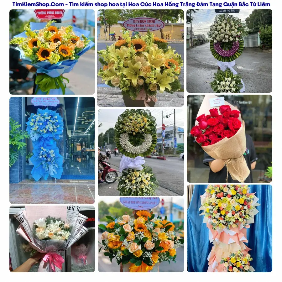 Shop Hoa Thương Flower - Đặt Hoa Đám Tang Quận Bắc Từ Liêm