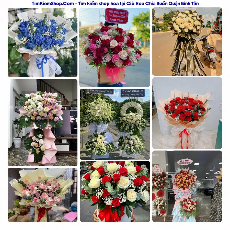 Shop Hoa Thương Flower - Đặt Hoa Đám Tang Quận Bình Tân