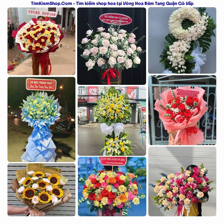 Shop Hoa Thương Flower - Đặt Hoa Đám Tang Quận Gò Vấp