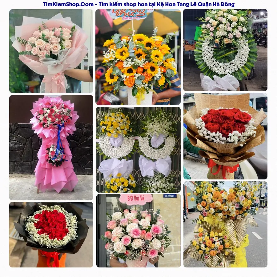 Shop Hoa Thương Flower - Đặt Hoa Đám Tang Quận Hà Đông