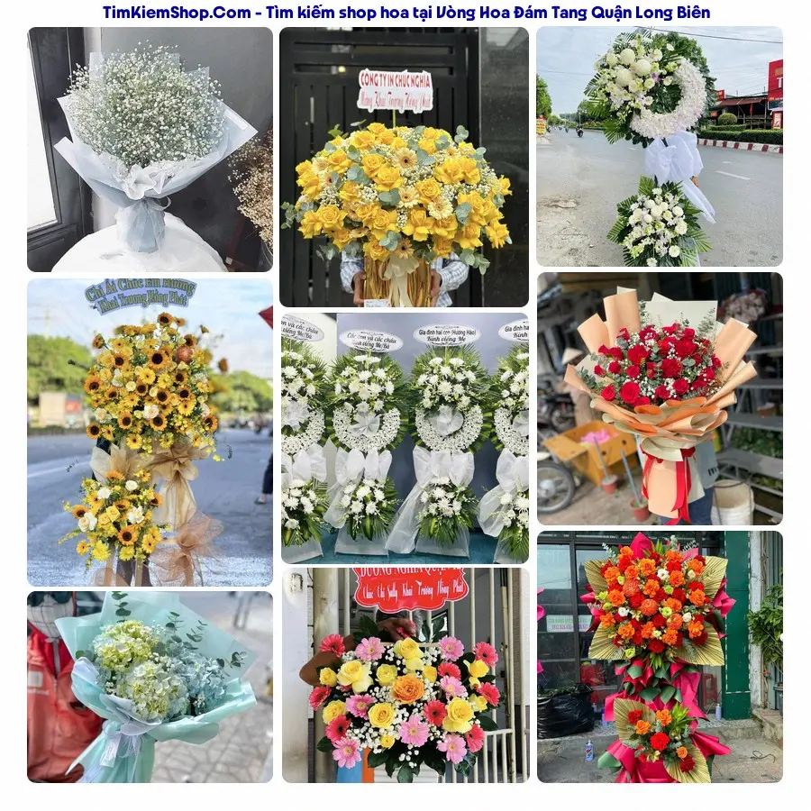 Shop Hoa Thương Flower - Đặt Hoa Đám Tang Quận Long Biên