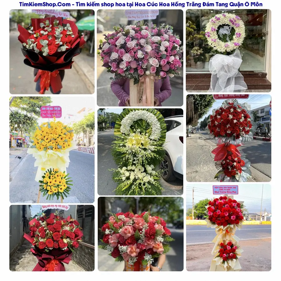 Shop Hoa Thương Flower - Đặt Hoa Đám Tang Quận Ô Môn